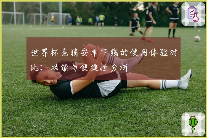 世界杯竞猜安卓下载的使用体验对比：功能与便捷性分析