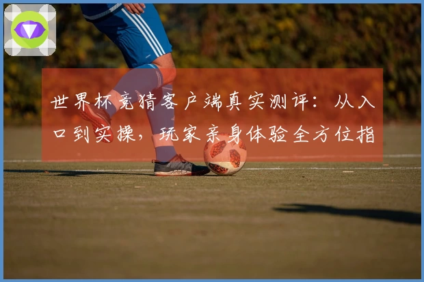 世界杯竞猜客户端真实测评：从入口到实操，玩家亲身体验全方位指南